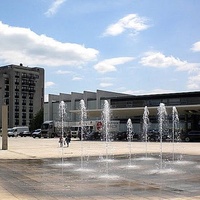 Vorplatz der Congresshalle, Saarbrücken